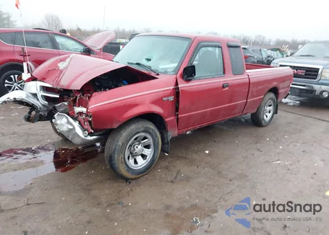 2000 Ford Ranger Xl/Xlt z USA, uszkodzony, nr VIN 1FTYR14V6YPB60391